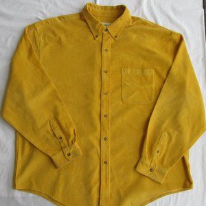 Eddie Bauer Men's Corduroy Shirt Size 2XL